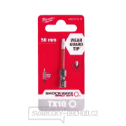Šroubovací bit 1/4 Milwaukee Shockwave Torx TX 10 x 50 mm - 1 ks Náhled