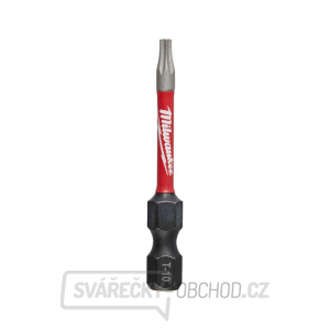 Šroubovací bit 1/4 Milwaukee Shockwave Torx TX 10 x 50 mm - 1 ks Šroubovací bit 1/4 Milwaukee Shockwave Torx TX 10 x 50 mm - 1 ks