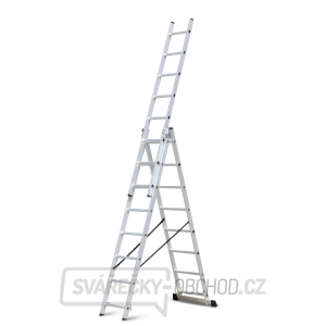 Žebřík hliníkový třídílný 3x6 Procraft PLA3.340 | PLA3.340 Žebřík hliníkový třídílný 3x6 Procraft PLA3.340 | PLA3.340 gallery main image