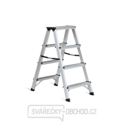 Schůdky  hliníkové oboustranné 3st. PLA2.2.590 Procraft | PLA2.2.590 Schůdky  hliníkové oboustranné 3st. PLA2.2.590 Procraft | PLA2.2.590 gallery main image