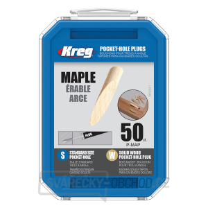 Kreg Standard Záslepky pro skryté spoje - javor, 50 ks Kreg Standard Záslepky pro skryté spoje - javor, 50 ks gallery main image