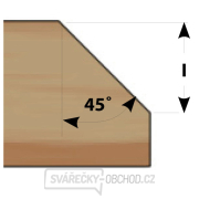 IGM M109 Úhlová fréza s ložiskem - 45° D32,2x11,34 L62 S=8 HW Náhled