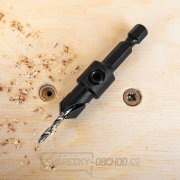 Rychloupínací vrták se záhlubníkem IGM M391 - d4 D9,5 HW náhled