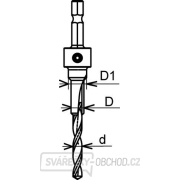 Vrták na konfirmáty IGM M394 - d5 D=7 D1=10 Vrták na konfirmáty IGM M394 - d5 D=7 D1=10 náhled