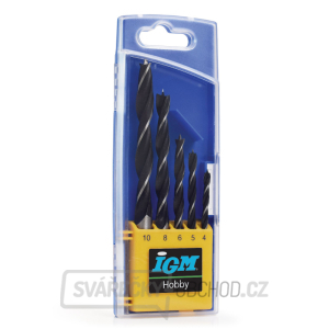 Sada vrtáků do dřeva 5 ks IGM - D4-5-6-8-10 Sada vrtáků do dřeva 5 ks IGM - D4-5-6-8-10 gallery main image