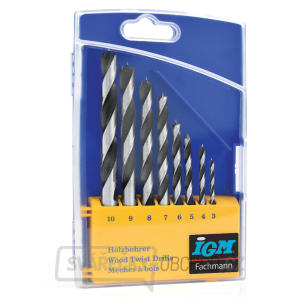 Sada vrtáků do dřeva 8 ks IGM - D3-4-5-6-7-8-9-10 Sada vrtáků do dřeva 8 ks IGM - D3-4-5-6-7-8-9-10 gallery main image