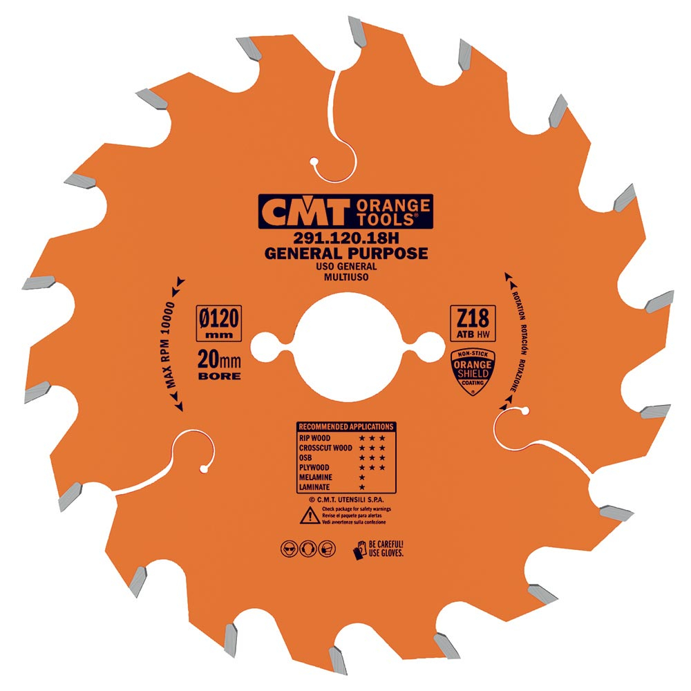 CMT Orange Pilový kotouč pro elektronářadí univerzální - D160x2,2 d20 Z24 HW C29116024H