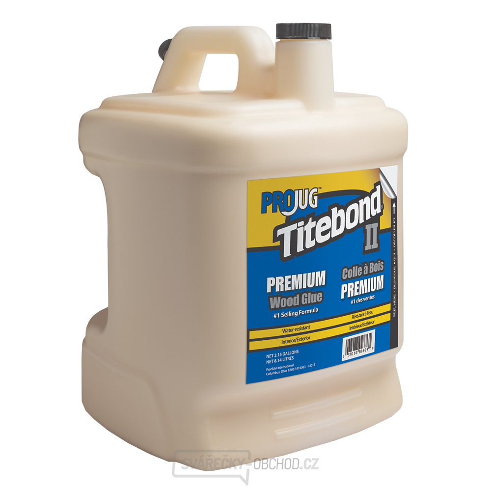 Titebond II Premium Lepidlo na dřevo D3 - 8,12l PROjug
