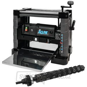 IGM PS33 Spiral Tloušťkovací frézka stolní IGM PS33 Spiral Tloušťkovací frézka stolní gallery main image