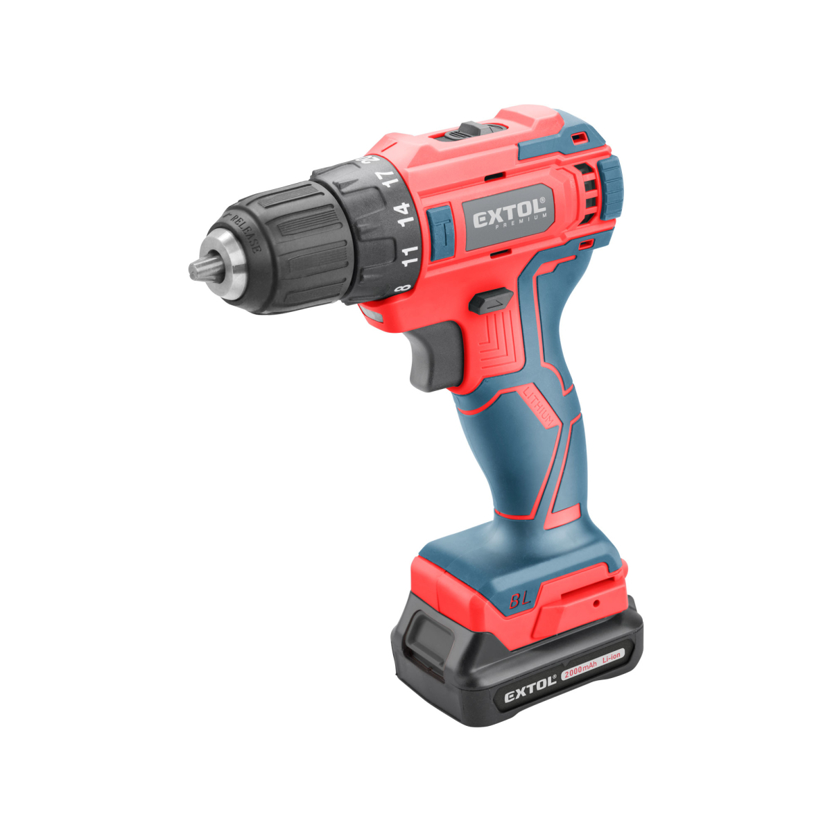 Levně Aku vrtací šroubovák, BRUSHLESS, 12V Li-ion, 2Ah 8891152