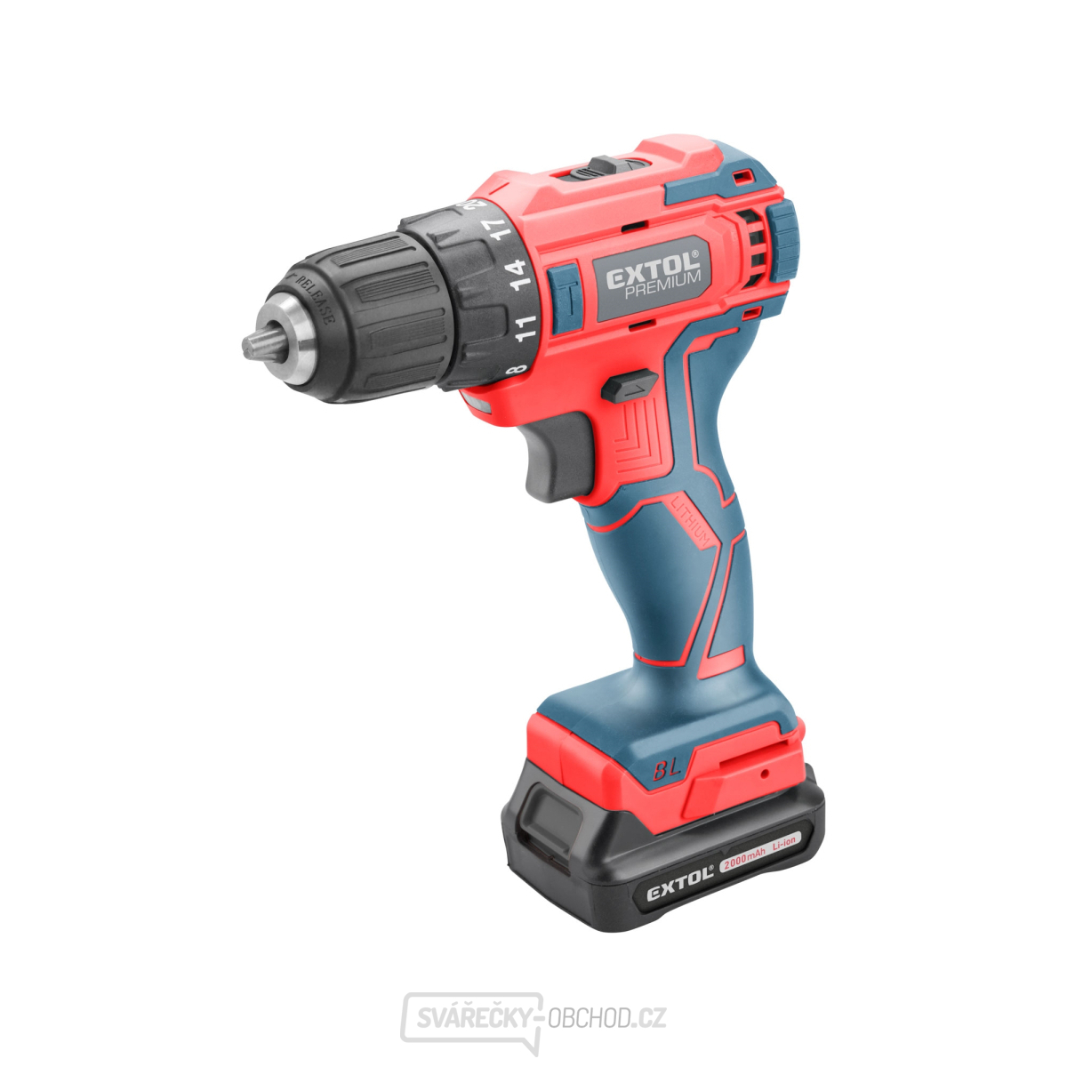 Aku vrtací šroubovák, BRUSHLESS, 12V Li-ion, 2Ah