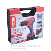 Aku vrtací šroubovák, BRUSHLESS, 12V Li-ion, 2Ah náhled