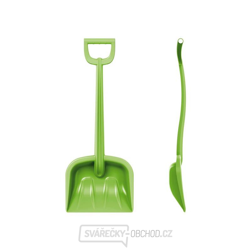 Dětské hrablo na sníh KIDY zelené