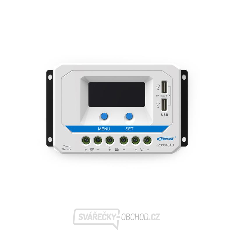 Solární regulátor PWM EPsolar 10A 12V/24V s displejem gallery main image