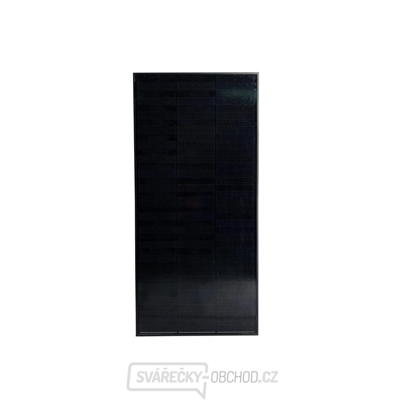 Solární panel 12V/130W monokrystalický celočerný SOLARFAM gallery main image