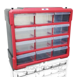 Skříňka plastová 12 šuplíků Skříňka plastová 12 šuplíků gallery main image