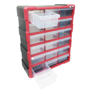 Skříňka plastová 18 šuplíků Náhled