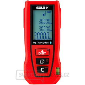 Laserový dálkoměr s Bluetooth SOLA METRON 30 BT  Laserový dálkoměr s Bluetooth SOLA METRON 30 BT  gallery main image