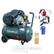 AKČNÍ SET SETMB-K106, Olejový kompresor 50l, 230V s příslušenstvím | 3500W | Matabro AKČNÍ SET SETMB-K106, Olejový kompresor 50l, 230V s příslušenstvím | 3500W | Matabro gallery main image