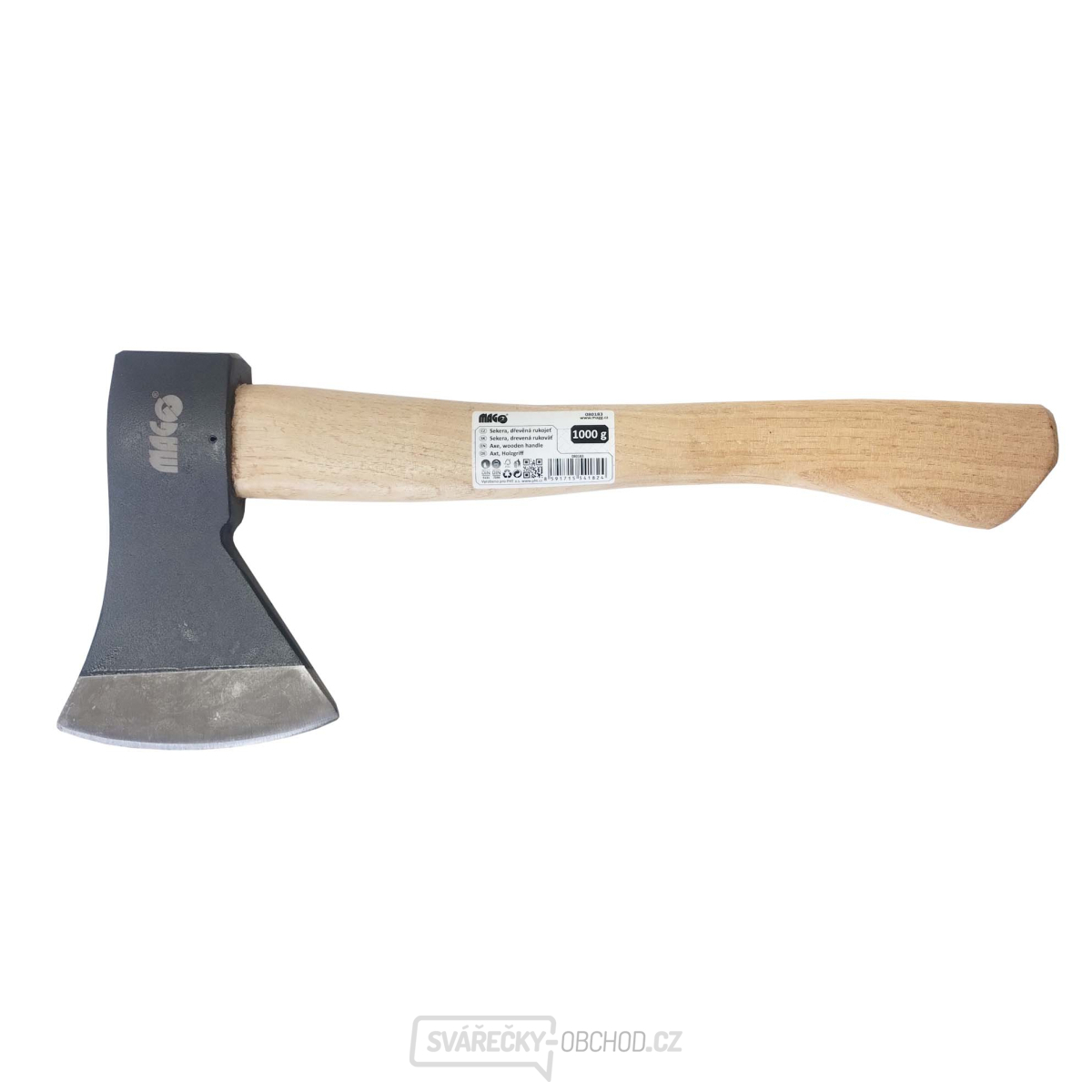 Sekera 1000 g, dřevěná rukojeť HICKORY