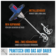 Míchač stavebních směsí GRW 1814.1 náhled