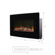 Dimplex Elektrický nástěnný krb Winslow 48 Náhled