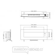 Dimplex Elektrický nástěnný krb Winslow 48 náhled