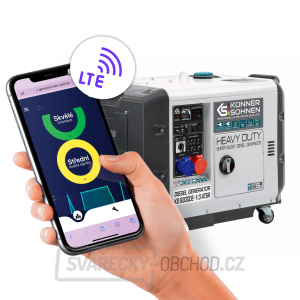 Naftová elektrocentrála Könner & Söhnen KS 9300 DE-1/3 ATSR SUPER S (EURO V) + Vzdálený přístup Naftová elektrocentrála Könner & Söhnen KS 9300 DE-1/3 ATSR SUPER S (EURO V) + Vzdálený přístup gallery main image