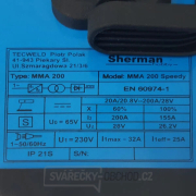 Sherman Svářecí Invertor MMA 200 Speedy + Kufr + Kabely  + Kartáč  + Kukla Sherman Svářecí Invertor MMA 200 Speedy + Kufr + Kabely  + Kartáč  + Kukla náhled