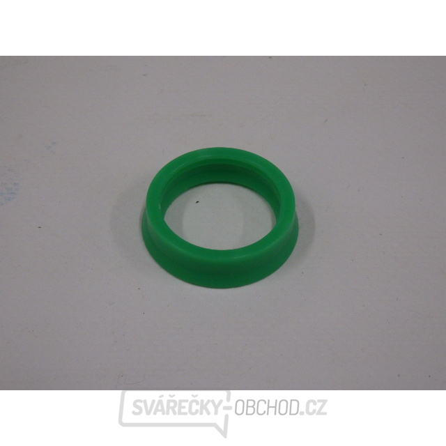 Kroužek 30mm plastový zelený O25 50LS10VA67