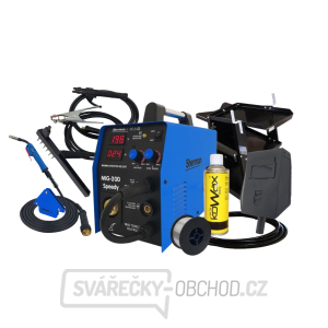 Sherman MIG 200 Speedy Hořák + kabely + vozík + magnet + sprej + trub.drát  Sherman MIG 200 Speedy Hořák + kabely + vozík + magnet + sprej + trub.drát  gallery main image