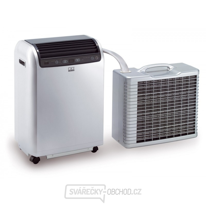 Mobilní klimatizace Remko RKL 495 DC S-Line (stříbrná)
