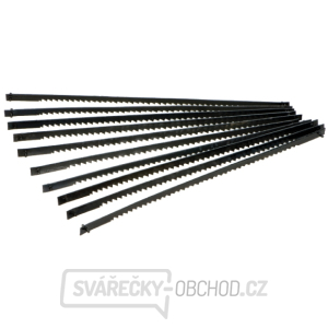 Plátek do lupínkové pily s čepem 130 mm, sada 10 ks - Jemný (24 zubů na palec) Plátek do lupínkové pily s čepem 130 mm, sada 10 ks - Jemný (24 zubů na palec) gallery main image