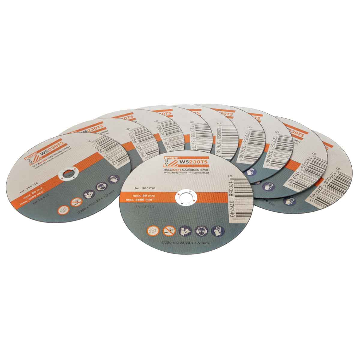 Holzmann rezny kotouc (10ks) 230*22,23 1,9mm - WS230TS WS230TS