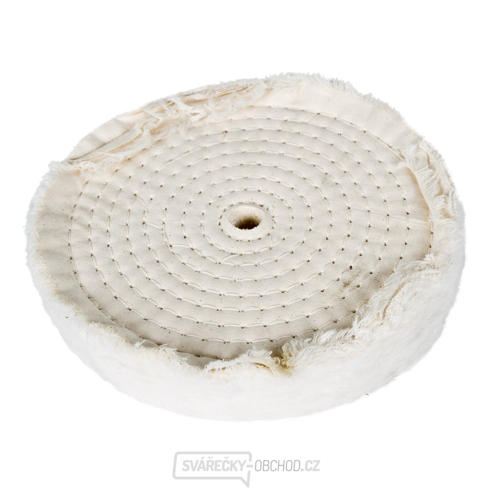 Leštící kotouč bílý/měkký 150x25x16 mm - DSM150PSF