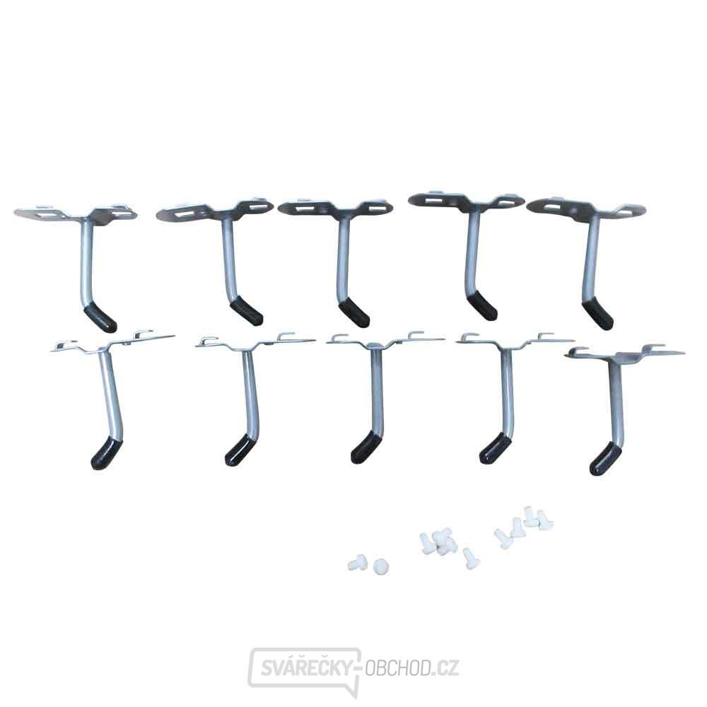 Jednoduchý hák pro perforovanou stěnu (10 Ks) - WESS13HOOK