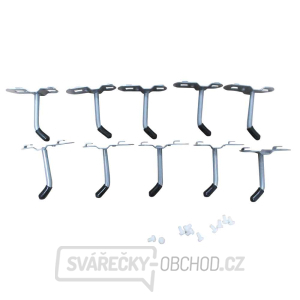 Jednoduchý hák pro perforovanou stěnu (10 Ks) - WESS13HOOK Jednoduchý hák pro perforovanou stěnu (10 Ks) - WESS13HOOK gallery main image