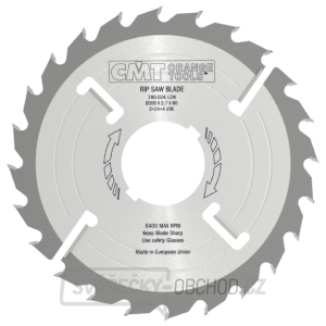 CMT Industrial Rozmítací kotouč s vyklizovacím zubem, tenký - D180x2,5 d40 Z21+3 MEC HW CMT Industrial Rozmítací kotouč s vyklizovacím zubem, tenký - D180x2,5 d40 Z21+3 MEC HW gallery main image