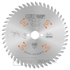 CMT CHROME Pilový kotouč pro finální příčné řezy - D160x2,2 d20 Z48 HW CMT CHROME Pilový kotouč pro finální příčné řezy - D160x2,2 d20 Z48 HW gallery main image