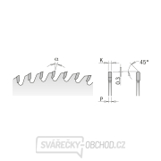 CMT Pilový kotouč na neželezné kovy a plasty - D350x3,2 d32 Z108 HW Náhled