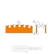 CMT Orange Industrial Pilový kotouč na železo - D190x2 d30+20 Z64 HW Náhled