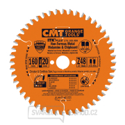 CMT ITK Ultra tenký kotouč na lamino, plast a neželezné kovy - D165x1,8 d20 Z56 HW CMT ITK Ultra tenký kotouč na lamino, plast a neželezné kovy - D165x1,8 d20 Z56 HW gallery main image
