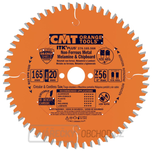 CMT ITK Ultra tenký kotouč na lamino, plast a neželezné kovy - D168x1,8 d20 Z52 HW CMT ITK Ultra tenký kotouč na lamino, plast a neželezné kovy - D168x1,8 d20 Z52 HW gallery main image