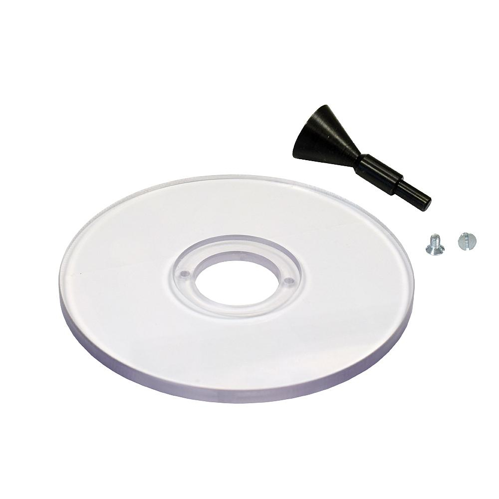 IGM Univerzální průhledná frézovací deska - pro stopky S= 8-12mm FRB170