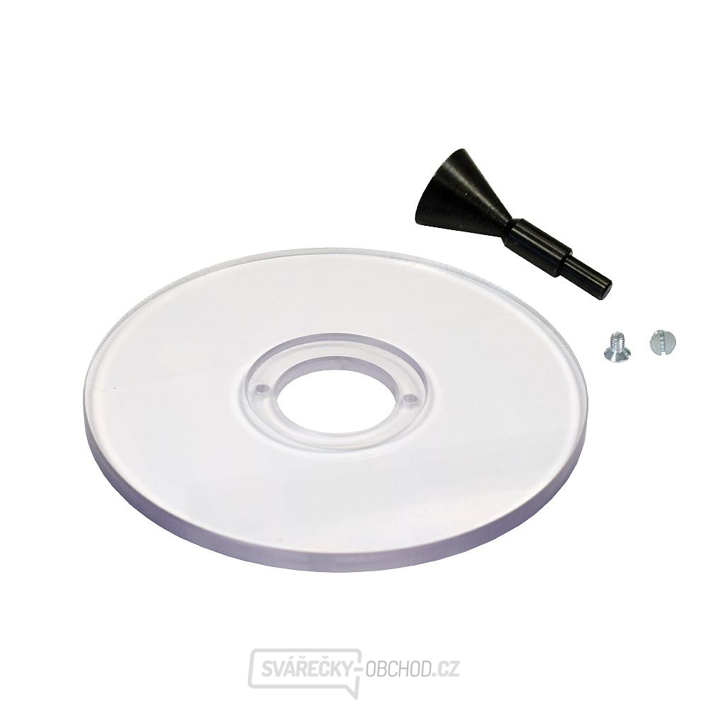 IGM Univerzální průhledná frézovací deska - pro stopky S= 8-12mm