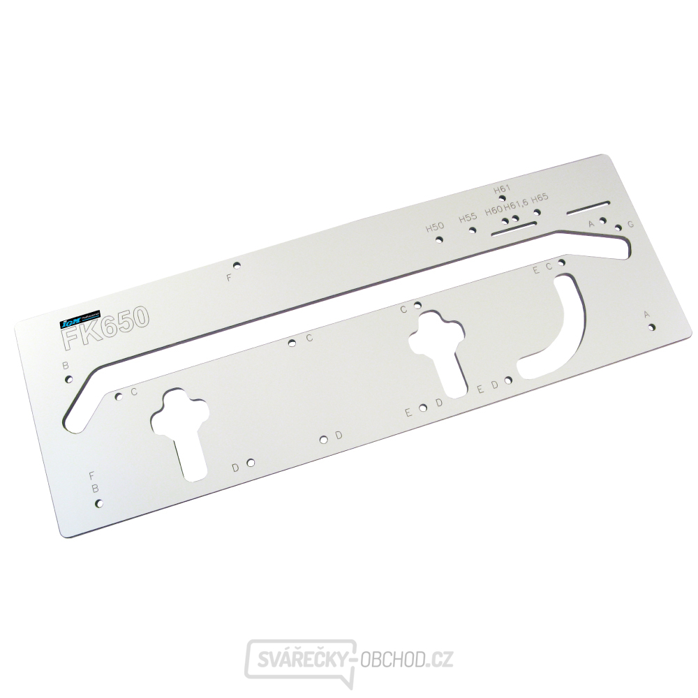 Šablona pro spoj kuchyňských desek 650mm IGM FK650 
