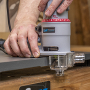 Ohraňovací-ořezávací frézka na ABS pásku IGM PD80  Ohraňovací-ořezávací frézka na ABS pásku IGM PD80  náhled