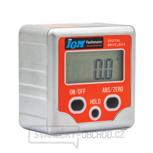 IGM Digitální úhloměr +/- 180°, rozlišení na 0,1° IGM Digitální úhloměr +/- 180°, rozlišení na 0,1° gallery main image