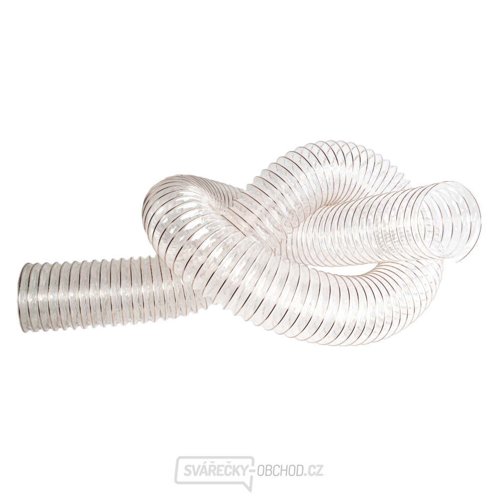 Hadice odsávací průhledná pro 100mm hrdlo - 5m délka Hadice odsávací průhledná pro 100mm hrdlo - 5m délka gallery main image