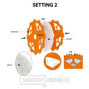 CMT Sada drážkovacích kotoučů DADO PRO - D203x6,2-20 d15,87 Z12 HW CMT Sada drážkovacích kotoučů DADO PRO - D203x6,2-20 d15,87 Z12 HW náhled